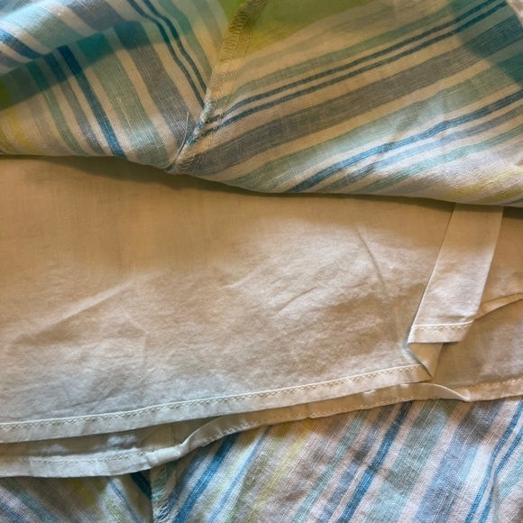 Old Navy size 16(old navy size 16) color striped skirt. Gently worn. - Picture 6 of 6